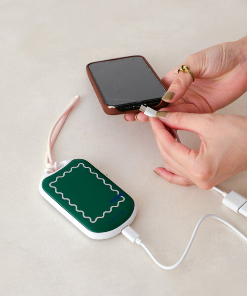 BIRTHDAY BAR（バースデイバー）の「【SAHIR サヒール】2WAY OVAL HAND WARMER 充電式（生活家電・レディース・ベージュ/ネイビー/グリーン・0）」の18枚目の写真