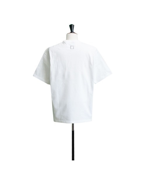 SISE(シセ)の「SISE SILVER_SQUARE POCKET T-SHIRTS(Tシャツ/カットソー・メンズ・ブラック/ホワイト・MEDIUM/SMALL/LARGE)」の1枚目の写真