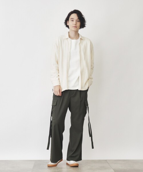 セール】テクスチャーニットシャツ（シャツ/ブラウス）｜THE SHOP TK