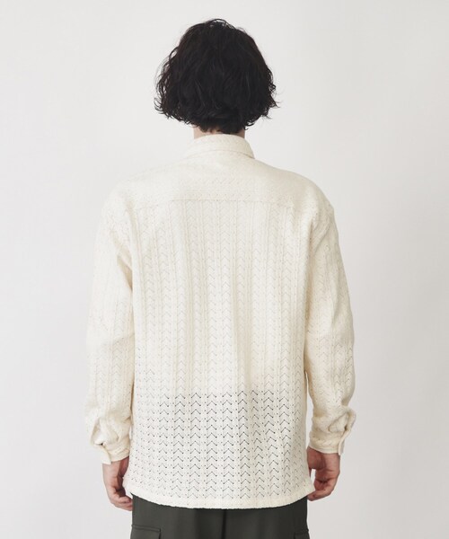 トップス tk セール】テクスチャーニットシャツ（シャツ/ブラウス）｜THE SHOP TK