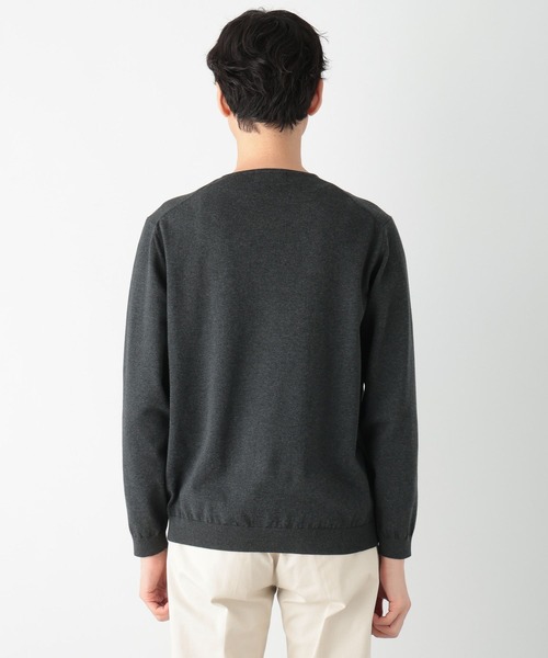 GLOBAL WORK（グローバルワーク）の「ヘンリーネックニット/Salon de GW/133424（ニット/セーター・メンズ・チャコールグレー/ネイビー・LARGE/X-LARGE/MEDIUM/SMALL）」の21枚目の写真