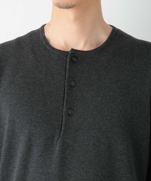 GLOBAL WORK（グローバルワーク）の「ヘンリーネックニット/Salon de GW/133424（ニット/セーター・メンズ・チャコールグレー/ネイビー・LARGE/X-LARGE/MEDIUM/SMALL）」の22枚目の写真