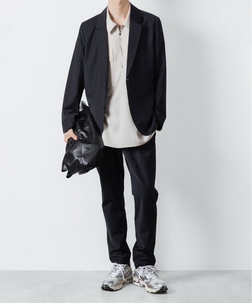 ATTACHMENT（アタッチメント）の「2/80 PE/WO ストレッチトロ レギュラーフィット イージートラウザーズ / 2/80 PE/WO STRETCH TRO REGULAR FIT EASY TROUSERS（スラックス・メンズ・ネイビー/ブラック/グレー・1/2/3）」の8枚目の写真