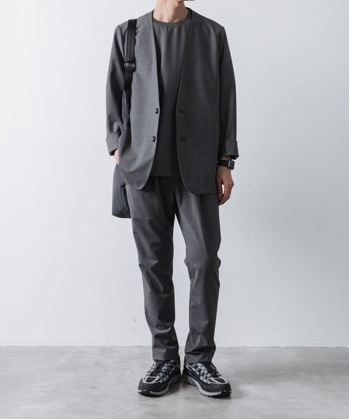 ATTACHMENT（アタッチメント）の「2/80 PE/WO ストレッチトロ レギュラーフィット イージートラウザーズ / 2/80 PE/WO STRETCH TRO REGULAR FIT EASY TROUSERS（スラックス・メンズ・ネイビー/ブラック/グレー・1/2/3）」の18枚目の写真