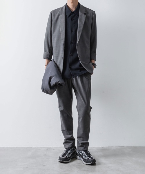 ATTACHMENT（アタッチメント）の「2/80 PE/WO ストレッチトロ レギュラーフィット イージートラウザーズ / 2/80 PE/WO STRETCH TRO REGULAR FIT EASY TROUSERS（スラックス・メンズ・ネイビー/ブラック/グレー・1/2/3）」の19枚目の写真