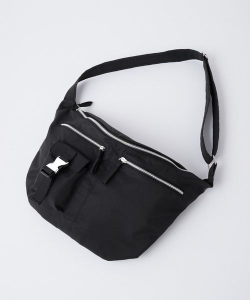 CIYOT（シヨウト）の「【CIYOT-シヨウト-】ファンクショナルポケット撥水ボディショルダーバッグ（ショルダーバッグ・メンズ・ブラック・FREE）」の21枚目の写真