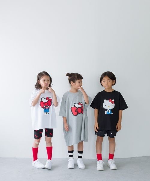 APPLEHOUSE パンツ セール】【HELLO KITTY】プリントサイクルパンツ 129817（その他