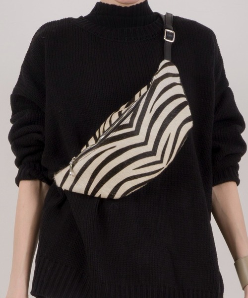 【セール】【MARCO MASI/マルコ・マージ】ボディバッグ ウエストポーチ ECOムートン（ボディバッグ/ウエストポーチ）｜marco masi（マルコマージ）