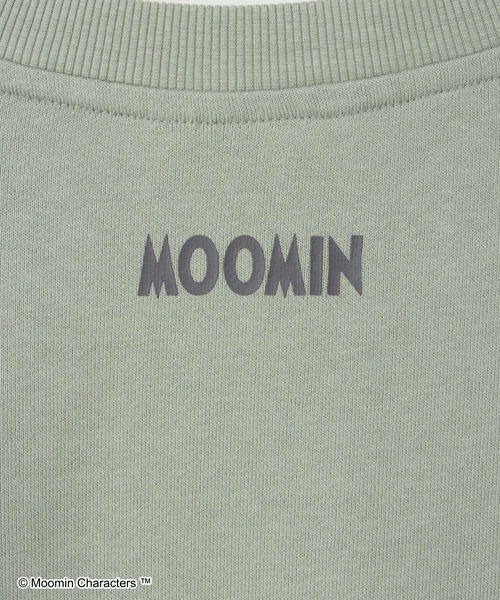 Honeys（ハニーズ）の「ムーミン／ゆるトレーナー（スウェット・レディース・ブルー/杢グレー/ブラック/ライトグリーン/オートミール・SS/S/M/L/LL）」の18枚目の写真
