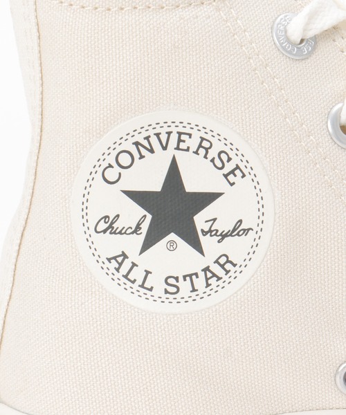 CONVERSE ALL STAR（コンバースオールスター）の「CONVERSE コンバース ALL STAR オールスター TC HI（スニーカー・レディース・ホワイト・24.5cm/24.0cm/23.5cm）」の9枚目の写真