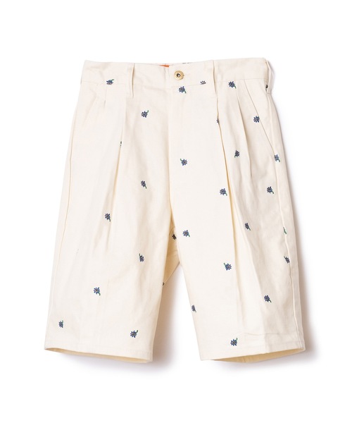 NON TOKYO(ノントーキョー)の「FLOWER EMBROIDERY TUCK SHORTS( feat.UNIVERSALOVERALL)(その他パンツ・レディース・キャメル/アイボリー/ブラック・1/2)」の16枚目の写真