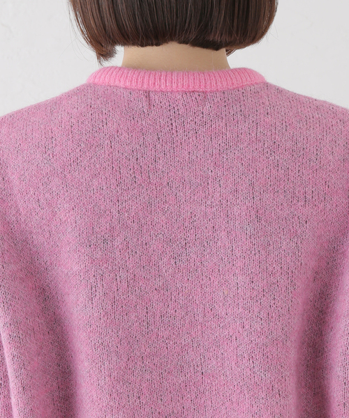 Oriens JOURNAL STANDARD（オリエンス ジャーナルスタンダード）の「【Carne Bollente/カルネボレンテ】 Mon Amour Toujours AW24KNW 0104（ニット/セーター・レディース・バーガンディー・SMALL）」の9枚目の写真