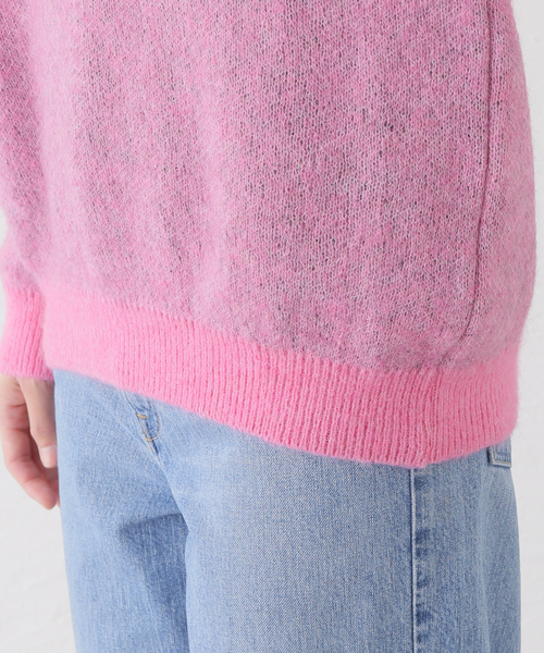 Oriens JOURNAL STANDARD（オリエンス ジャーナルスタンダード）の「【Carne Bollente/カルネボレンテ】 Mon Amour Toujours AW24KNW 0104（ニット/セーター・レディース・バーガンディー・SMALL）」の13枚目の写真