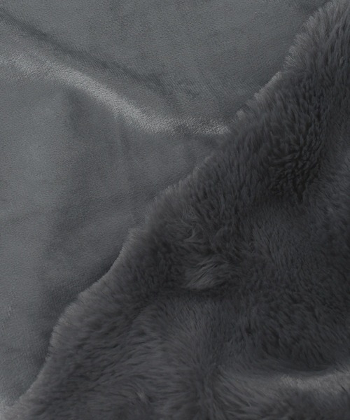 LAKOLE(ラコレ)の「ファーブランケット / 151422(ブランケット・レディース・ホワイト/ブラック/グレー・FREE)」の11枚目の写真