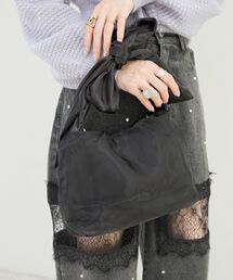 MAJESTIC LEGON | リボンチュールミニバッグ(ショルダーバッグ)