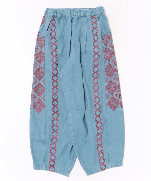 チャイハネ(チャイハネ)の「【チャイハネ】エフェデニムパンツ(デニムパンツ・レディース・ダークブルー/ライトブルー・FREE)」の1枚目の写真