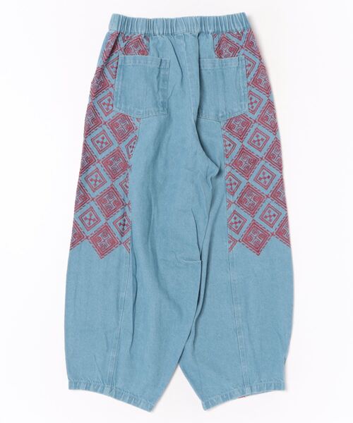 チャイハネ(チャイハネ)の「【チャイハネ】エフェデニムパンツ(デニムパンツ・レディース・ダークブルー/ライトブルー・FREE)」の3枚目の写真