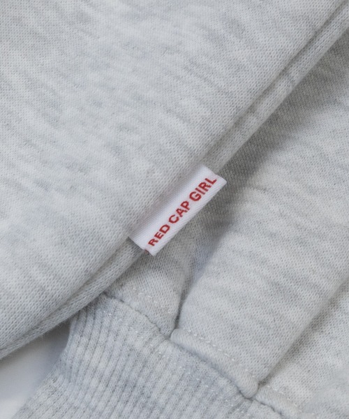 Red Cap Girl（レッドキャプガール）の「【a-r】JOHN'S CLOSET別注〔Red Cap Girl/レッドキャップガール〕ワンポイントガール刺繍ルーズサイズクルーネックスウェット（スウェット・メンズ・ダークグリーン/アッシュグレー/ブラック/チャコールグレー/ネイビー/オレンジ/ホワイト/アイボリー/ワイン/ブラウン・LARGE/MEDIUM/X-LARGE）」の19枚目の写真