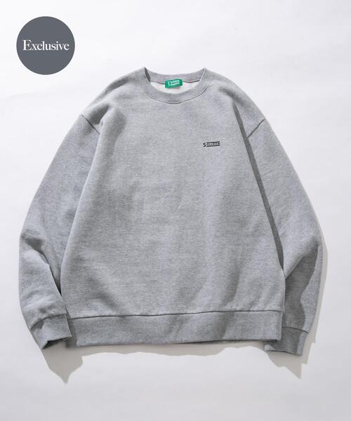 URBAN RESEARCH Sonny Label（アーバンリサーチサニーレーベル）の「『別注』SOLIFOR×Sonny Label　裏起毛スウェットプルオーバー（スウェット・メンズ・ブラック/グレー/グリーン/ブルー/イエロー/オレンジ・MEDIUM/LARGE）」の3枚目の写真