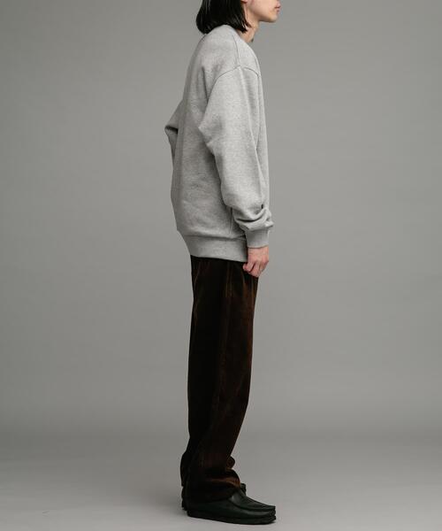 URBAN RESEARCH Sonny Label（アーバンリサーチサニーレーベル）の「『別注』SOLIFOR×Sonny Label　裏起毛スウェットプルオーバー（スウェット・メンズ・ブラック/グレー/グリーン/ブルー/イエロー/オレンジ・MEDIUM/LARGE）」の7枚目の写真