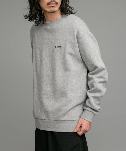 URBAN RESEARCH Sonny Label（アーバンリサーチサニーレーベル）の「『別注』SOLIFOR×Sonny Label　裏起毛スウェットプルオーバー（スウェット・メンズ・ブラック/グレー/グリーン/ブルー/イエロー/オレンジ・MEDIUM/LARGE）」の9枚目の写真