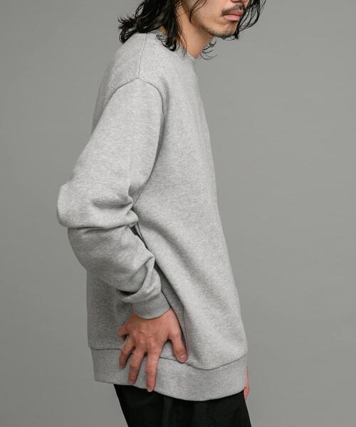 URBAN RESEARCH Sonny Label（アーバンリサーチサニーレーベル）の「『別注』SOLIFOR×Sonny Label　裏起毛スウェットプルオーバー（スウェット・メンズ・ブラック/グレー/グリーン/ブルー/イエロー/オレンジ・MEDIUM/LARGE）」の11枚目の写真