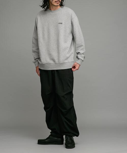 URBAN RESEARCH Sonny Label（アーバンリサーチサニーレーベル）の「『別注』SOLIFOR×Sonny Label　裏起毛スウェットプルオーバー（スウェット・メンズ・ブラック/グレー/グリーン/ブルー/イエロー/オレンジ・MEDIUM/LARGE）」の13枚目の写真