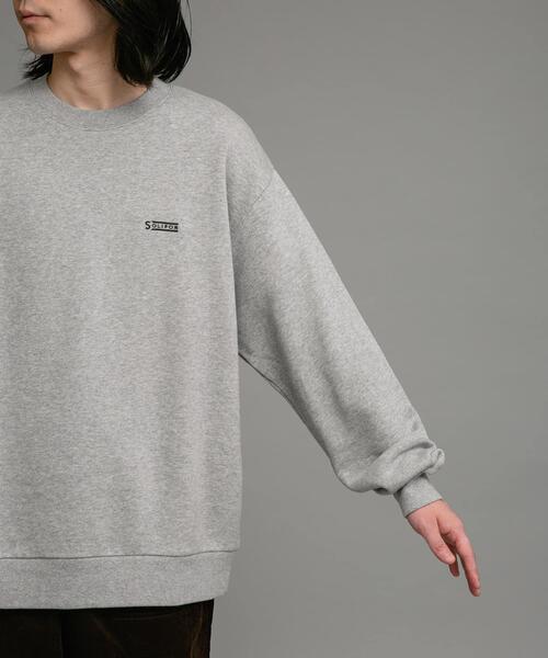 URBAN RESEARCH Sonny Label（アーバンリサーチサニーレーベル）の「『別注』SOLIFOR×Sonny Label　裏起毛スウェットプルオーバー（スウェット・メンズ・ブラック/グレー/グリーン/ブルー/イエロー/オレンジ・MEDIUM/LARGE）」の17枚目の写真