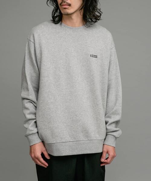 URBAN RESEARCH Sonny Label（アーバンリサーチサニーレーベル）の「『別注』SOLIFOR×Sonny Label　裏起毛スウェットプルオーバー（スウェット・メンズ・ブラック/グレー/グリーン/ブルー/イエロー/オレンジ・MEDIUM/LARGE）」の18枚目の写真