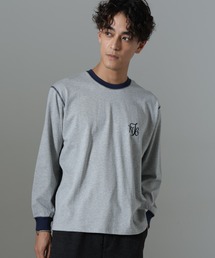 nano universe 長袖Tシャツ NANO universe｜ナノユニバースのTシャツ/カットソー（グレー