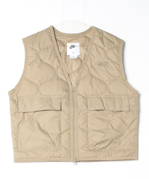 NIKE（ナイキ）の「ナイキ NIKE ナイキ  NSW QLT OPP1 ベスト（ベスト・レディース・オリーブ/ブラック・L/M）」の12枚目の写真