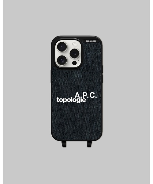A.P.C. x Topologie The Denim Bump Phone Case【ケース単体】（スマホケース/カバー）｜Topologie（トポロジー）