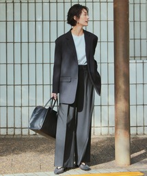 Mila Owen | コンフォートタックワイドパンツ(スラックス)