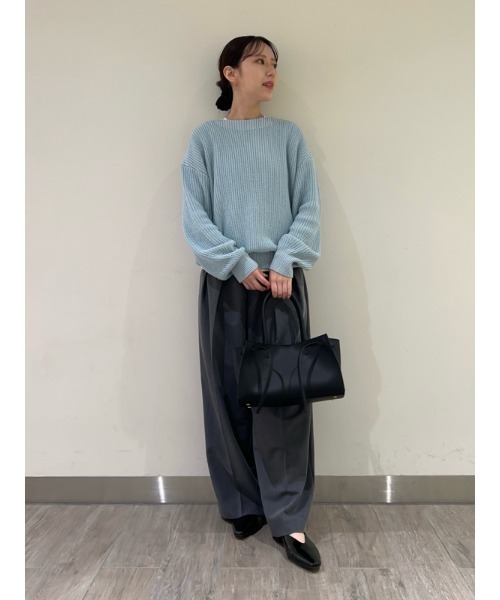 セール】コンフォートタックワイドパンツ（スラックス）｜Mila