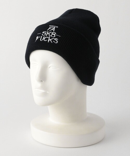 FUCKING AWESOME(ファッキングオーサム)の「<FUCKING AWESOME> FA SK8 Fxxxs BEANIE/ビーニー(ニットキャップ/ビーニー・メンズ・ブラック/ダークブラウン・FREE)」の11枚目の写真