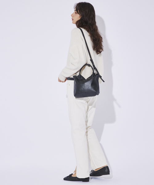 ABAHOUSE（アバハウス）の「【ARUTEMIKA/アルテミカ】real leather スモール2WAYショルダーバッグ（ショルダーバッグ・メンズ・ブラック・フリー）」の2枚目の写真