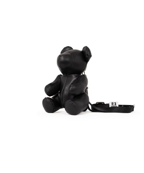 Maison MIHARA YASUHIRO（メゾンミハラヤスヒロ）の「"DOLLS" Bear Mini Bag（ショルダーバッグ・メンズ・ブラック・FREE）」の7枚目の写真