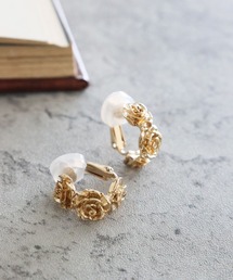 niko and...（ニコアンド）の「メタルローズイヤリング（イヤリング）」