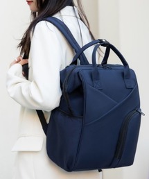 Coo+i（クーイ）の「A4サイズ収納可 ベビーカー取付用ベルト付き  多機能マザーズリュック（バックパック/リュック）」