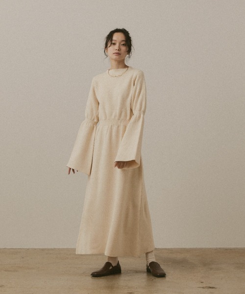 moi tytto（モイテュット）の「ニットワンピース（ワンピース・レディース・ナチュラル・FREE）」の5枚目の写真