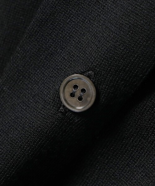 Demi-Luxe BEAMS(デミルクス ビームス)の「【別注】SLOANE / 18ゲージ 天竺 クルーネック カーディガン(ニット/セーター・レディース・カーキ/ブラック・1/2)」の5枚目の写真