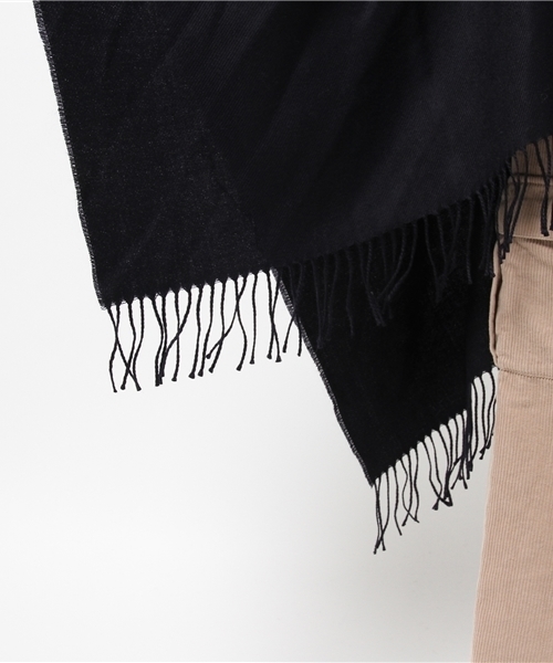 ivory court（アイボリーコート）の「ポンチョ◆（ストール/ショール・レディース・チャコールグレー/ネイビー・FREE）」の11枚目の写真