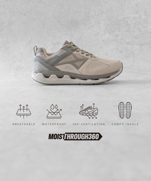 MOISTHROUGH360（モイスルーサンロクマル）の「MOISTHROUGH360 特許取得・通気防水システム採用 モイスルー360 全天候型スニーカー/メンズ（スニーカー）」