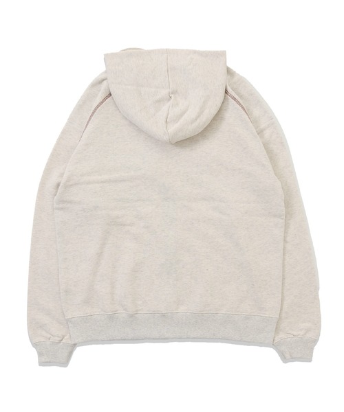 KRIFF MAYER（クリフメイヤー）の「のび～る裏毛ジップパーカー（パーカー・メンズ・ブラック/グレー/オートミール・MEDIUM/LARGE/X-LARGE）」の19枚目の写真