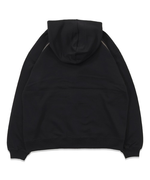 KRIFF MAYER（クリフメイヤー）の「のび～る裏毛ジップパーカー（パーカー・メンズ・ブラック/グレー/オートミール・MEDIUM/LARGE/X-LARGE）」の17枚目の写真