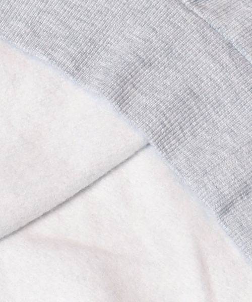 coca(coca)(コカ)の「ポリエステルコットン裏起毛フロッキークロップドスウェット(スウェット・レディース・グレー/アイボリー/オートミール/チャコール・M/L)」の15枚目の写真