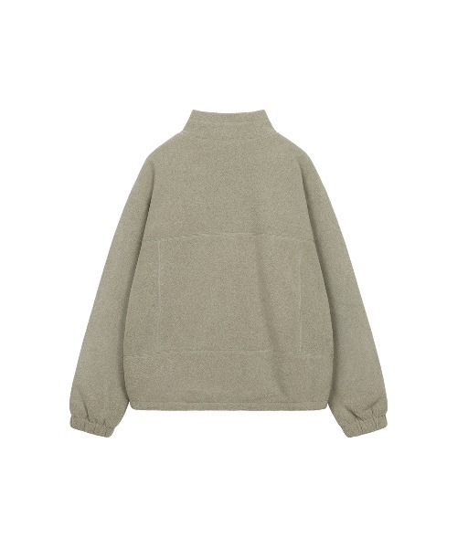 VIVASTUDIO(ビバスタジオ)の「ジップフリースジャケット / ZIP FLEECE JACKET(ブルゾン・メンズ・ベージュ/ブラック・LARGE/MEDIUM)」の3枚目の写真