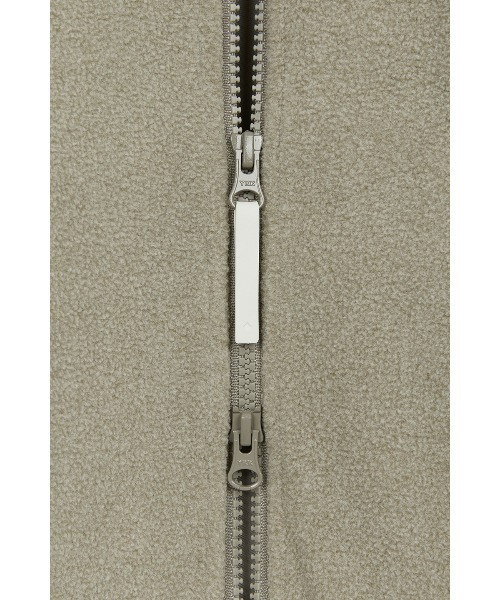 VIVASTUDIO(ビバスタジオ)の「ジップフリースジャケット / ZIP FLEECE JACKET(ブルゾン・メンズ・ベージュ/ブラック・LARGE/MEDIUM)」の6枚目の写真