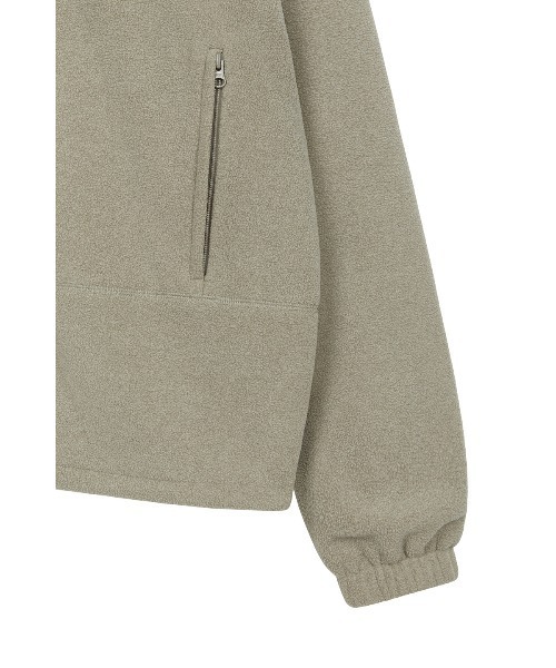 VIVASTUDIO(ビバスタジオ)の「ジップフリースジャケット / ZIP FLEECE JACKET(ブルゾン・メンズ・ベージュ/ブラック・LARGE/MEDIUM)」の7枚目の写真