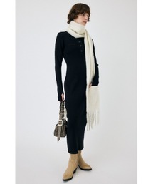 RIB KNIT ロングドレス